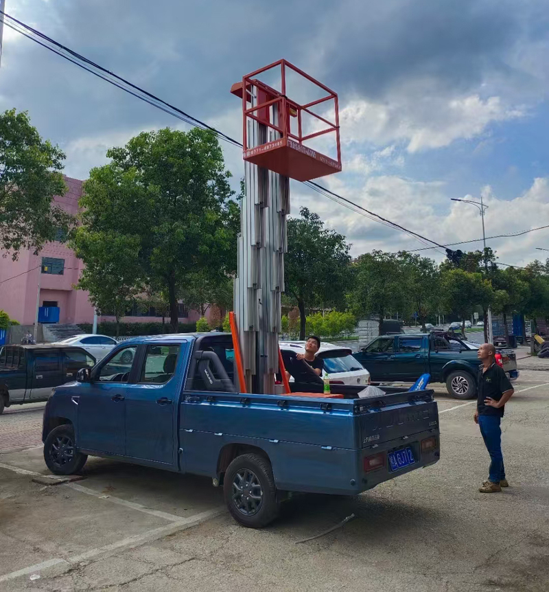 庆阳车载铝合金式高空作业车
