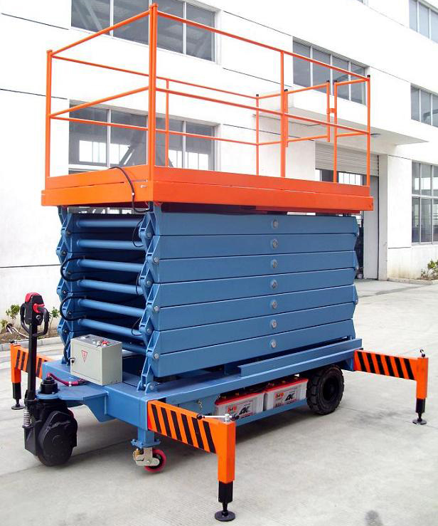 庆阳助力行走剪叉式高空作业平台